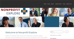 Desktop Screenshot of nonprofitexplore.com